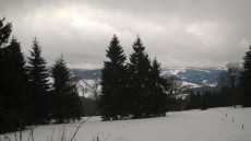 Poprvé a naposledy to vypadalo, že snad přestane pršet a vyjasní se.